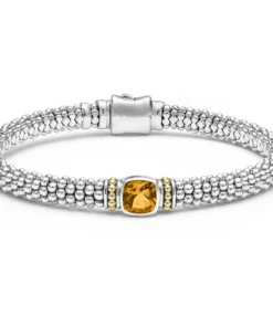 Lagos Citrine Caviar Bracelet | 6mm (Size M)