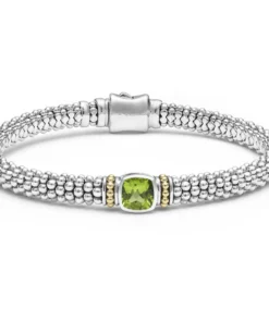 Lagos Peridot Caviar Bracelet | 6mm (Size M)