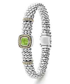 Lagos Peridot Caviar Bracelet | 9mm (Size M)