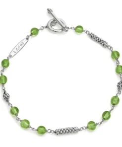 Lagos Peridot Beaded Bracelet