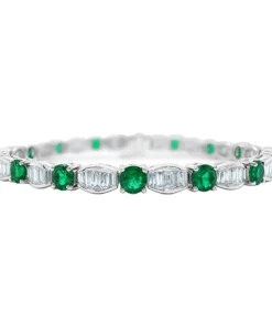 Diamond Cellar Emerald & Diamond Bracelet