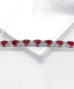 Diamond Cellar Ruby and Diamond Bracelet