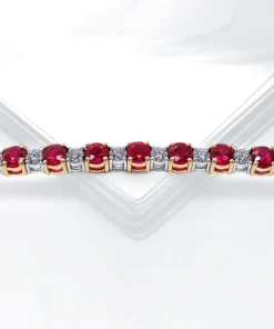 Diamond Cellar Ruby and Diamond Bracelet