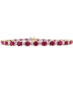 Diamond Cellar Ruby and Diamond Bracelet