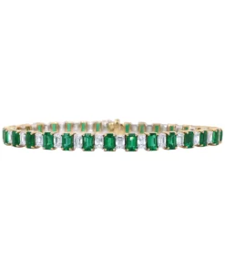 Diamond Cellar Emerald and Diamond Bracelet