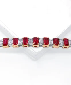 Diamond Cellar Ruby and Diamond Bracelet