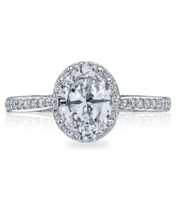 Tacori Oval Bloom Semi Mount Ring