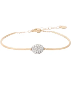 Marco Bicego Siviglia Semi-Rigid Bracelet With Diamonds