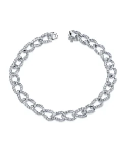 Supreme Jewelry Diamond Cable Link Bracelet