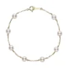 Mikimoto Akoya Cultured Pearl Station Everyday Essentials Bracelet (6-5.5mm A+)