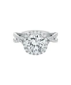 Precision Set Diamond Halo Setting