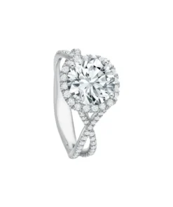 Precision Set Diamond Halo Setting