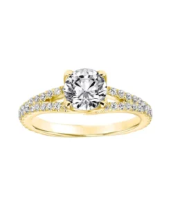 Frederick Goldman Diamond Semi Mount Ring