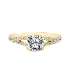 Frederick Goldman Diamond Semi Mount Ring