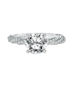 Frederick Goldman Evie Diamond Semi Mount Ring