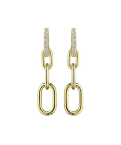 Penny Preville Diamond Link Earrings