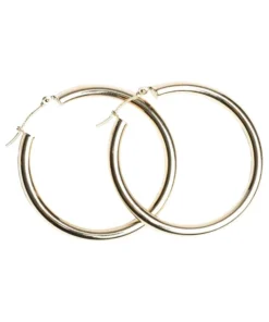 Diamond Cellar Classic Gold Hoop Earrings