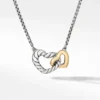 David Yurman Interlocking Heart Necklace