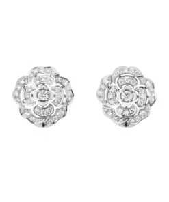 Chanel Bouton De Camélia Earrings