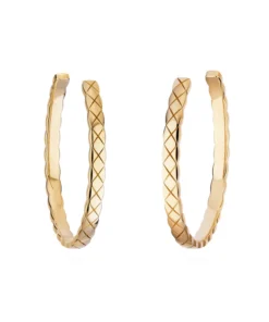 Chanel Coco Crush Hoop Earrings