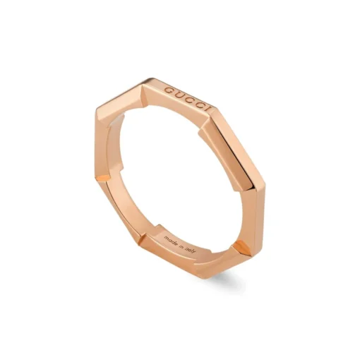 GUCCI Link To Love Gucci Mirrored Ring